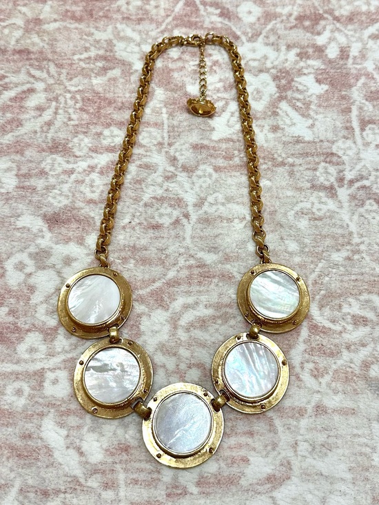 kate spade Jewelry - KATE SPADE ♠️ Mother Of Pearl “All Aboard” Necklace